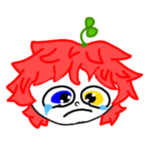 Стикер Помидорка богиня