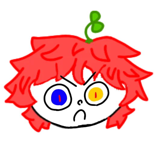 Стикер Помидорка богиня