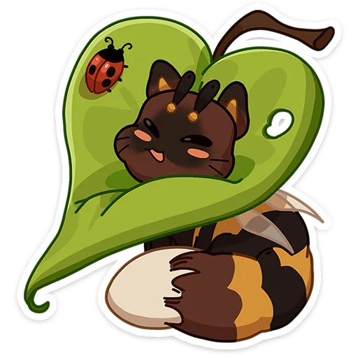 Стикер Пуф без надписей