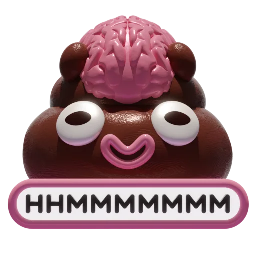 Стикер Boo The Poo