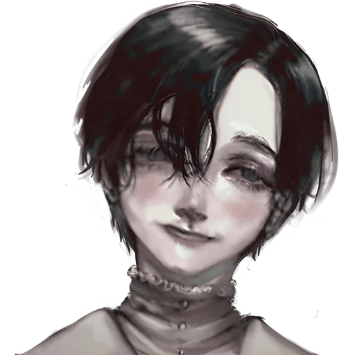 Стикер Несчастный мальчик