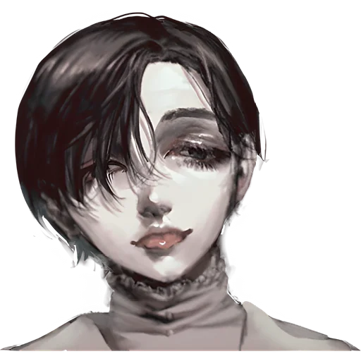 Стикер Несчастный мальчик