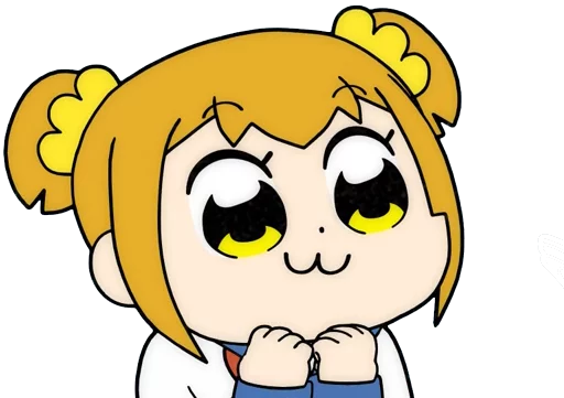 Стикер Pop Team Epic Anime