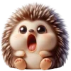 Эмодзи Ежик милый