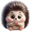 Эмодзи Ежик милый