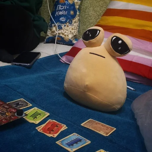 Стикер Pou Plush