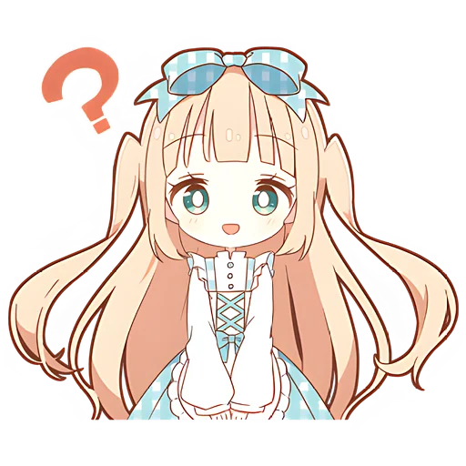 Стикер Повседневная Алиса