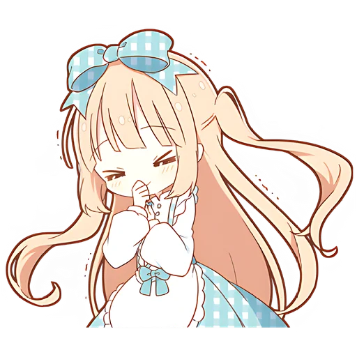 Стикер Повседневная Алиса