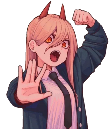 Стикер POWER #CHAINSAWMAN