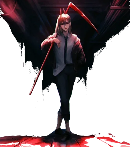 Стикер POWER #CHAINSAWMAN