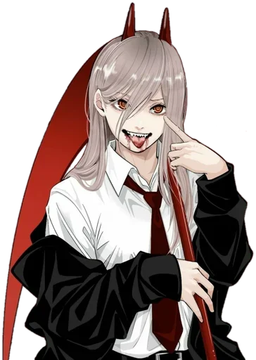 Стикер POWER #CHAINSAWMAN