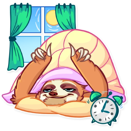 Стикер Pretty Lazy