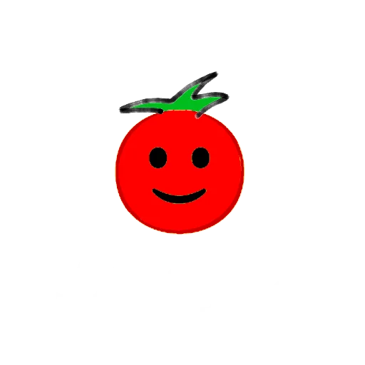 Стикер Профессор помидор