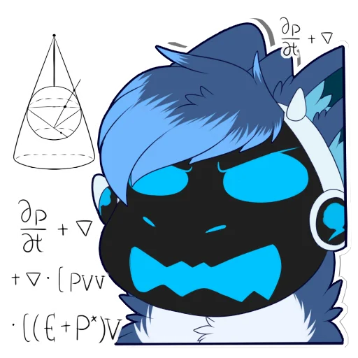 Стикер Zephy The Protogen