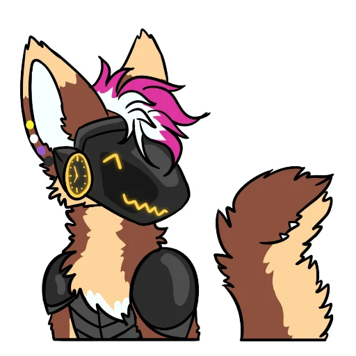 Стикер FindusMonstera