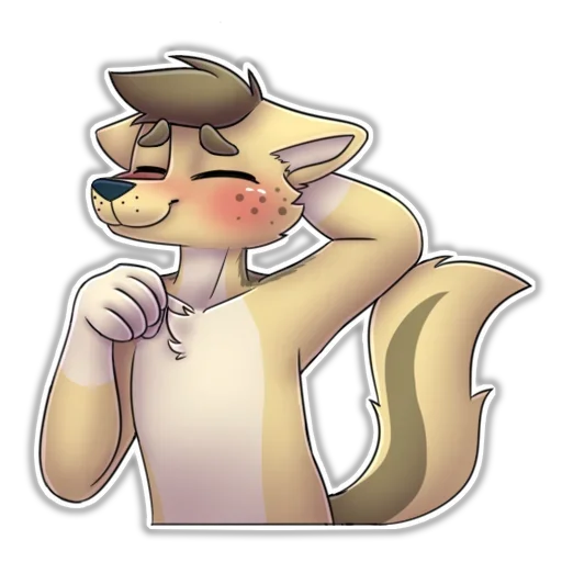 Стикер Puffy Fluffy