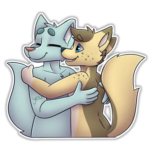 Стикер Puffy Fluffy