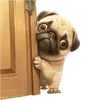 Стикер Милый Мопс