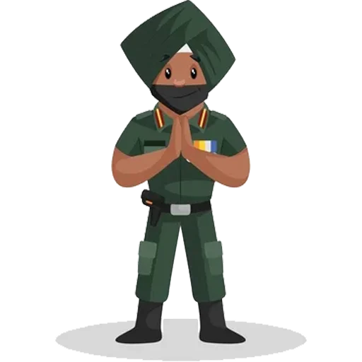 Стикер Soldier