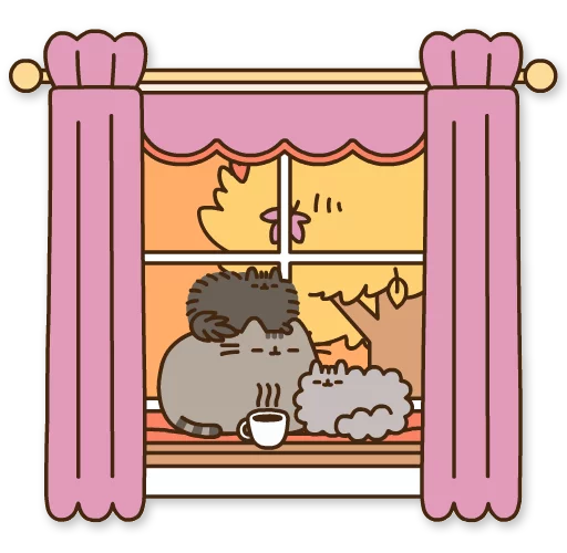 Стикер Pusheen 3.0