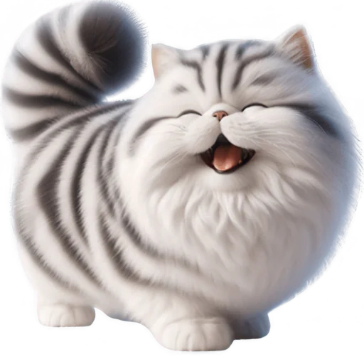 Стикер Милый пушистик