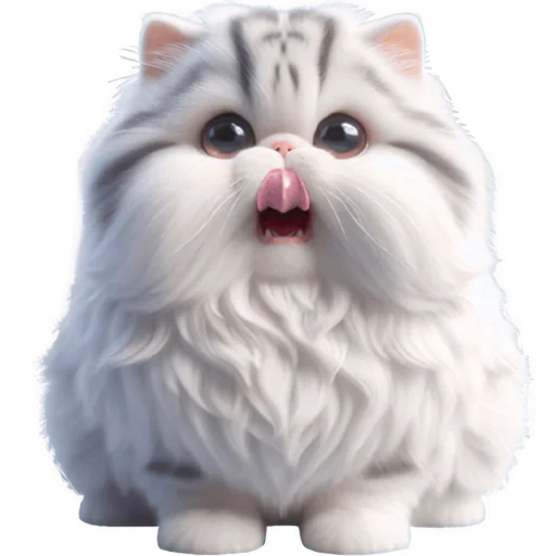 Стикер Милый пушистик