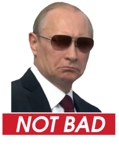 Стикер Путин