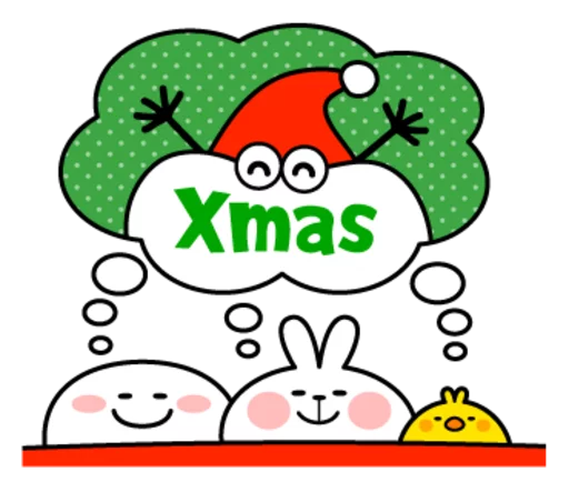 Стикер Spoiled Rabbits Winter