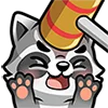 Эмодзи Raccoons