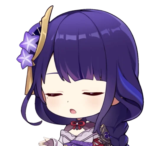 Стикер Raiden Shogun