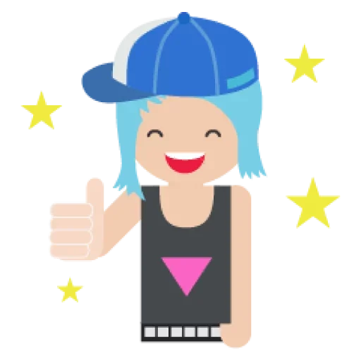 Стикер Rainbow for people