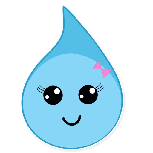 Стикер Raindrops