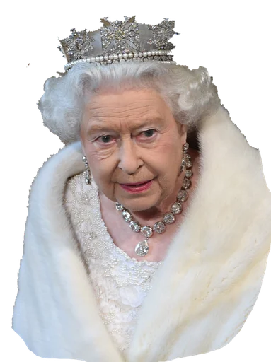 Стикер Rainha Elizabeth