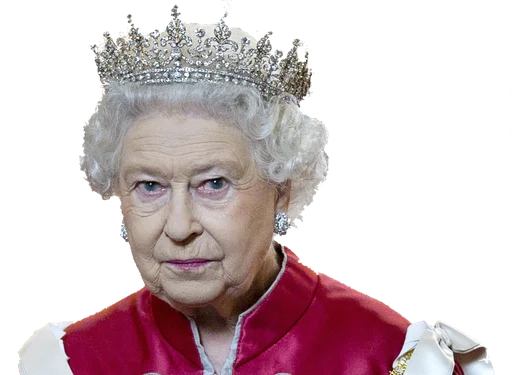 Стикер Rainha Elizabeth