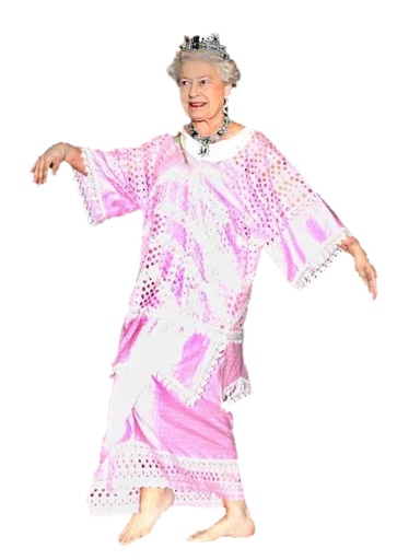 Стикер Rainha Elizabeth