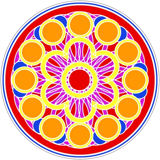 Стикер Rangoli ਰੰਗੋਲੀ