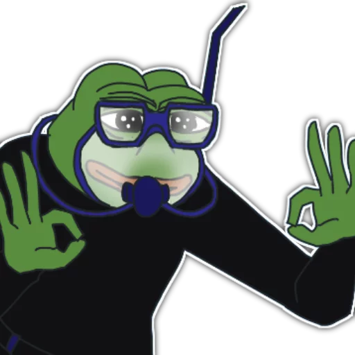 Стикер Rare Pepe Party