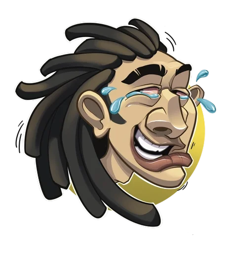 Стикер Rasta Stickers
