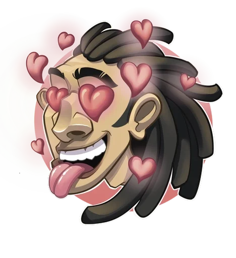 Стикер Rasta Stickers