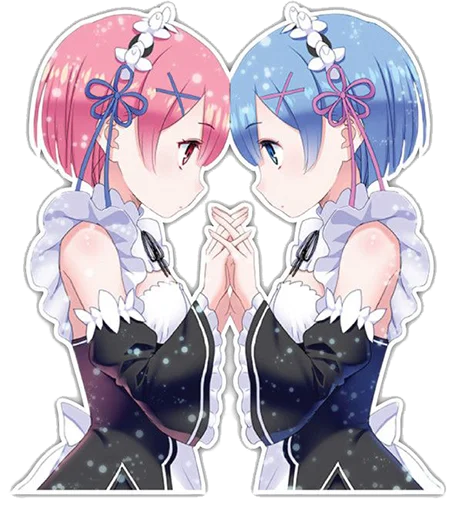 Стикер Rem из Re:Zero