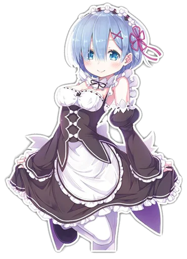 Стикер Rem из Re:Zero