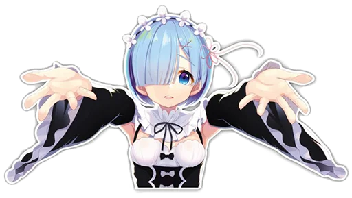 Стикер Rem из Re:Zero