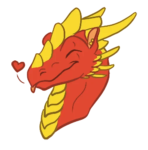 Стикер Red Dino