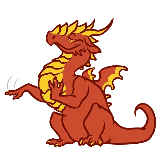 Стикер Red Dino