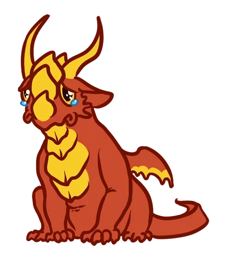 Стикер Red Dino