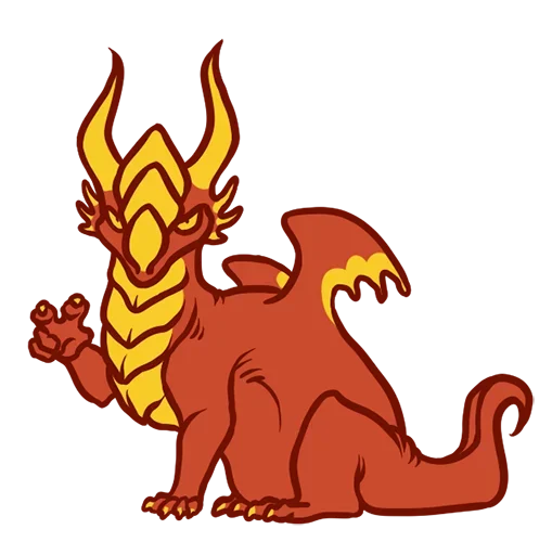 Стикер Red Dino