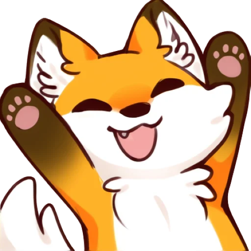 Стикер Red Fox