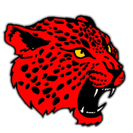 Стикер Red Leopard