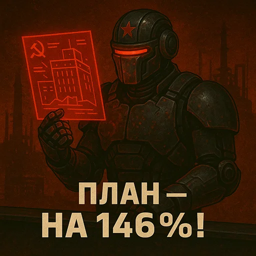 Стикер Красный Апгрейд