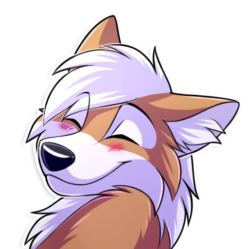 Стикер Redline the fox